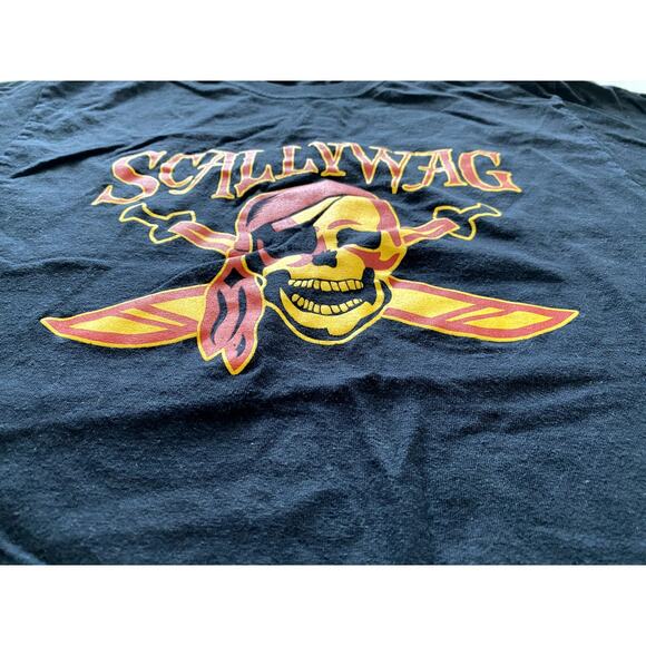 Scallywag Tag Graphic Tee in Size Small Pirate T-Shirt - Picture 3 of 7